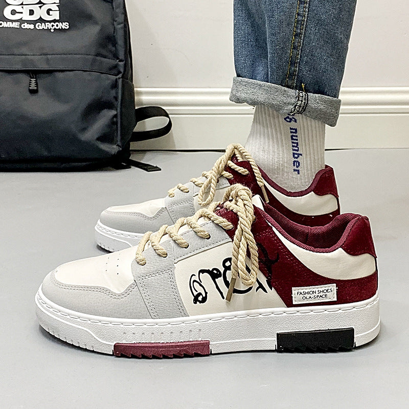 Damen Sneaker Lässig Schnürschuhe Bequem Modisch