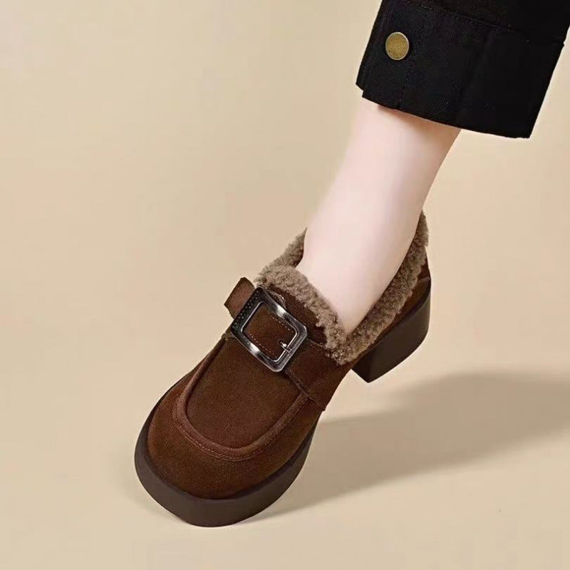 Damen Clogs Kuschelig Bequem Schwarz - Norvielle