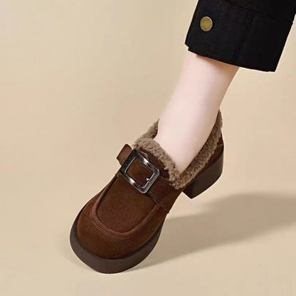Damen Clogs Kuschelig Bequem Schwarz - Norvielle
