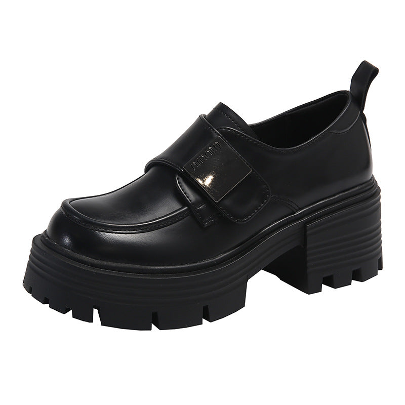 Damen Stiefeletten Robust Riemenverschluss