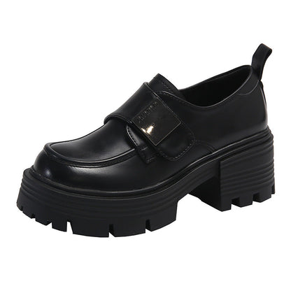 Damen Stiefeletten Robust Riemenverschluss