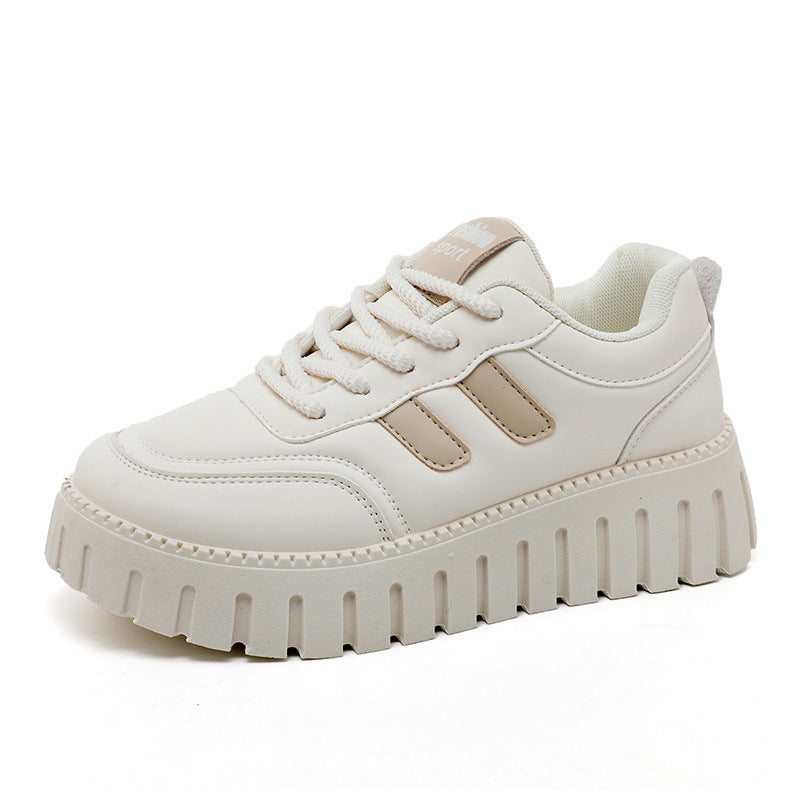 Damen Laufschuhe Chunky Sneaker Rutschfest Gepolstert