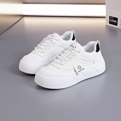 Damen Sneaker Dicke Sohle Atmungsaktives Material