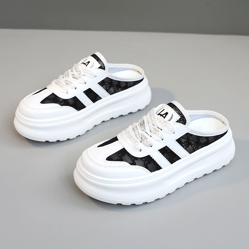 Damen Freizeitschuhe Bequem Großes Fersenloch Modisch