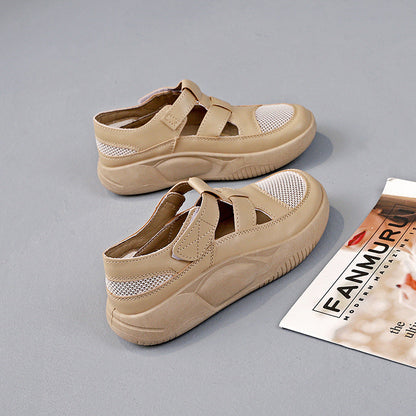 Damen Laufschuhe Atmungsaktives Obermaterial Weich Klettverschluss