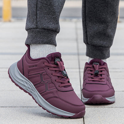 Damen Sneaker Sportlich Atmungsaktiv Weiches Innenfutter
