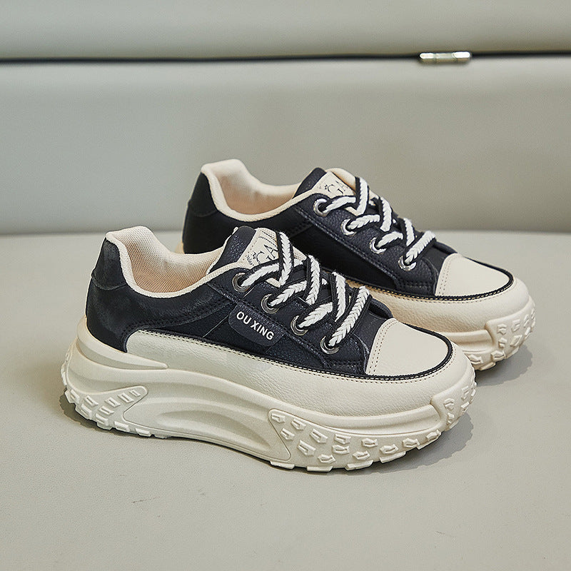 Damen Sneaker Sportlich Chunky Laufsohle Robust