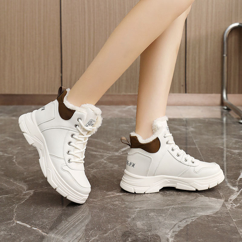 Damen High- Sneaker Gefüttert Warm Winter