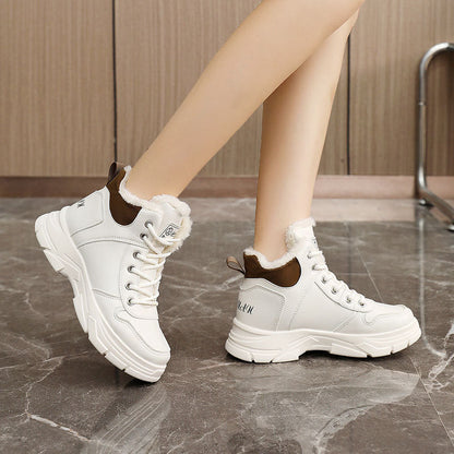 Damen High- Sneaker Gefüttert Warm Winter