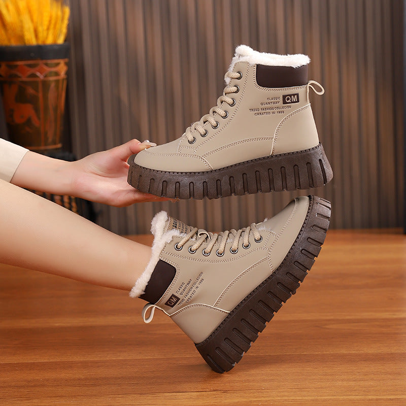 Damen Winterstiefel Sportlich Warm Rutschfest - Norvielle