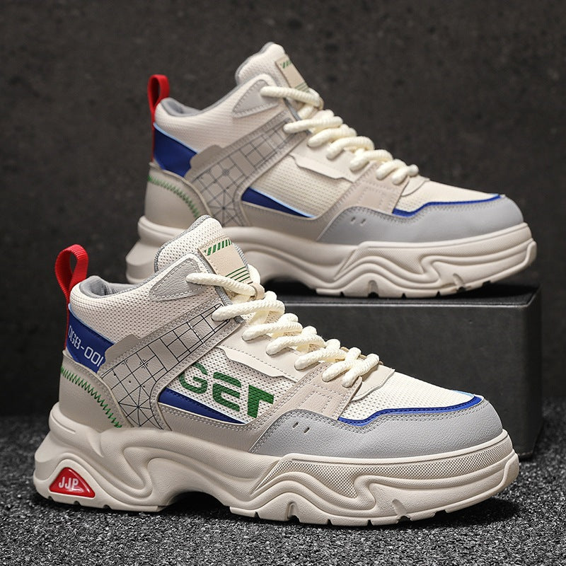 Damen High- Sneaker Sportlich Dämpfung
