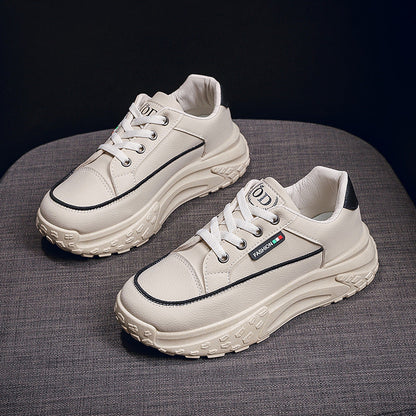 Damen Sneaker Chunky Komfortabel Dämpfung Bequem