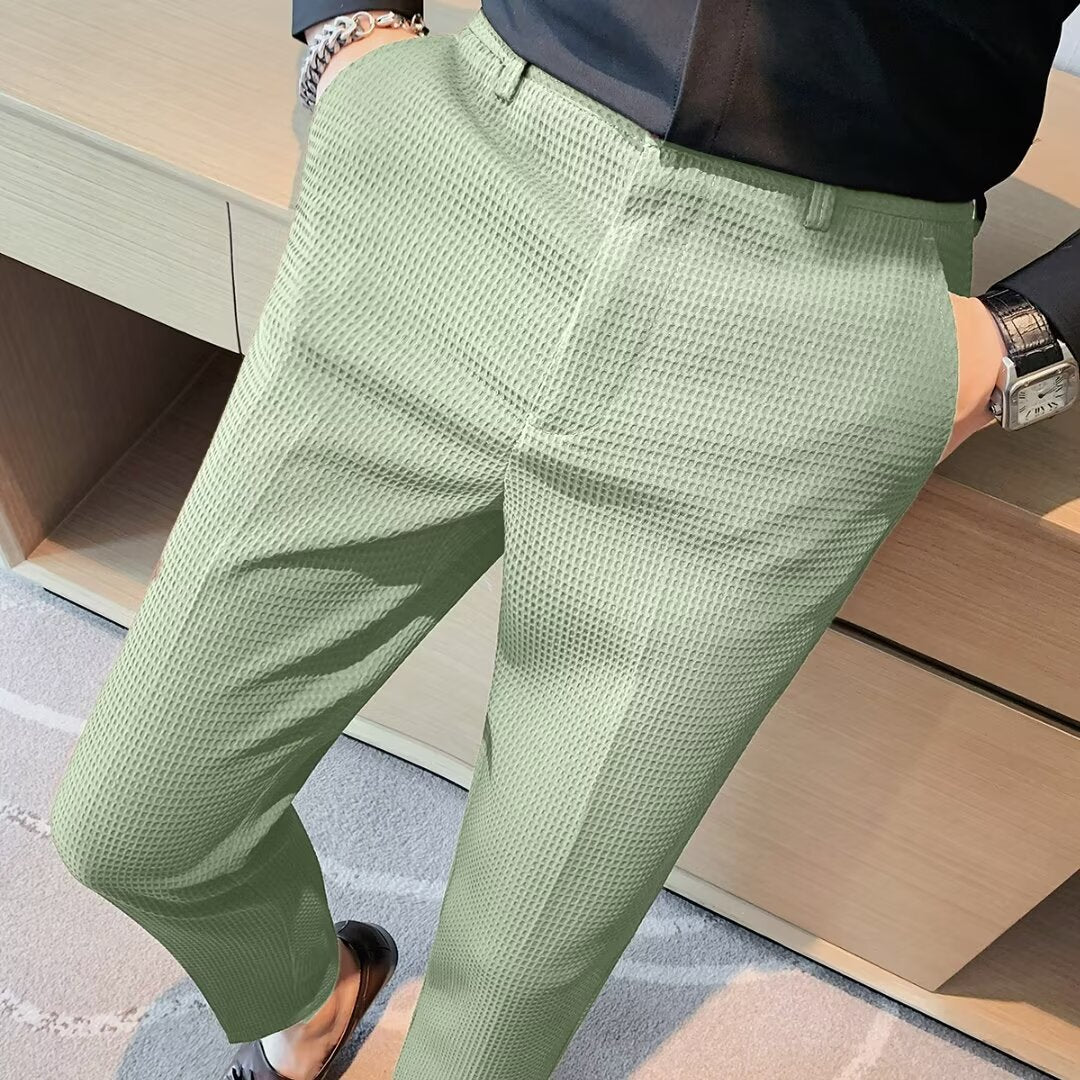 Herren Slim-Fit Hose Modern Frühlingslook - Norvielle