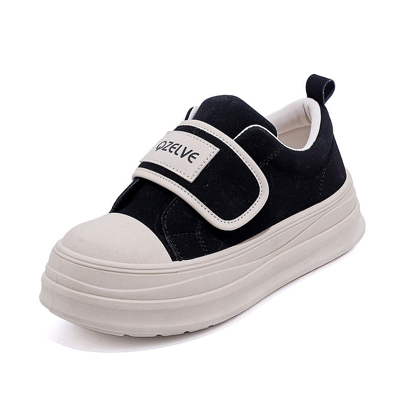 Damen Sneaker Bequem Klettverschluss Weiche Sohle ist bereits ein