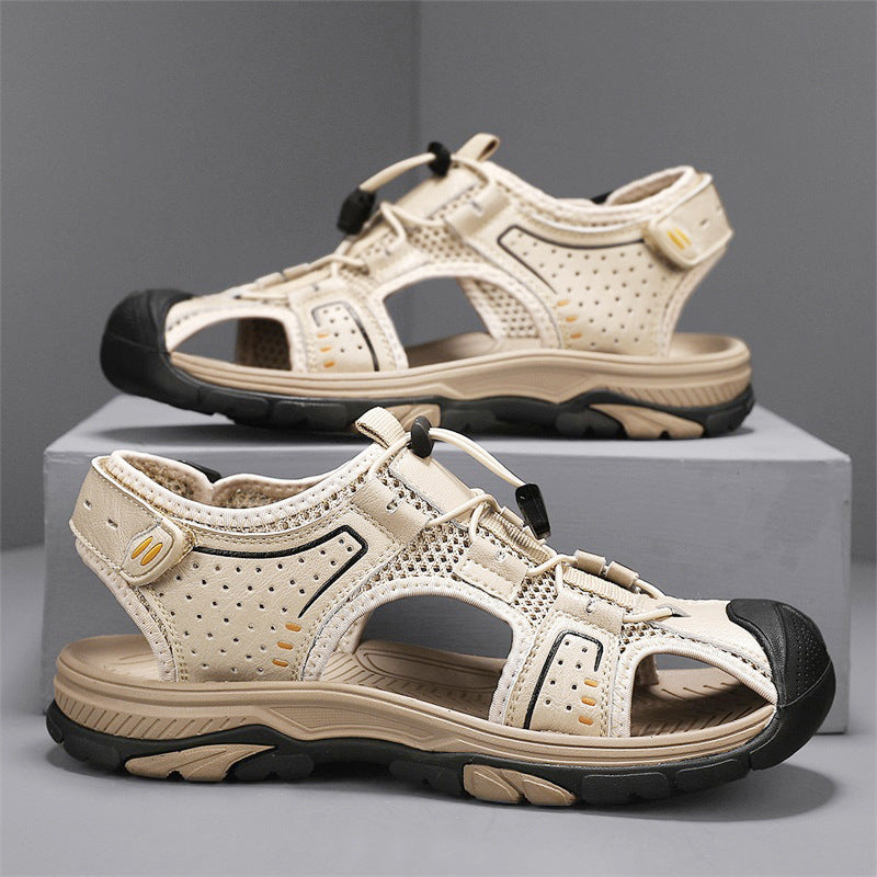 Damen Sandalen Sommer Atmungsaktives Mesh Bequem - Norvielle