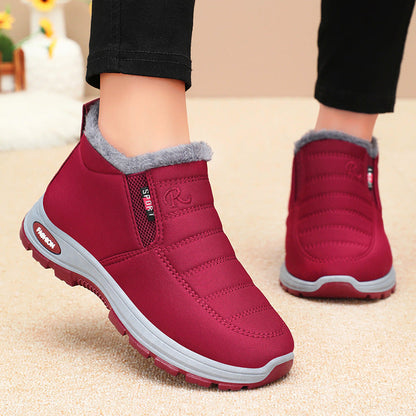 Damen Winterstiefel Wetterfest Warm Gefüttert