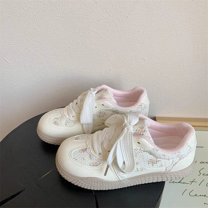 Damen Sneaker Bequem Flora Design - Norvielle