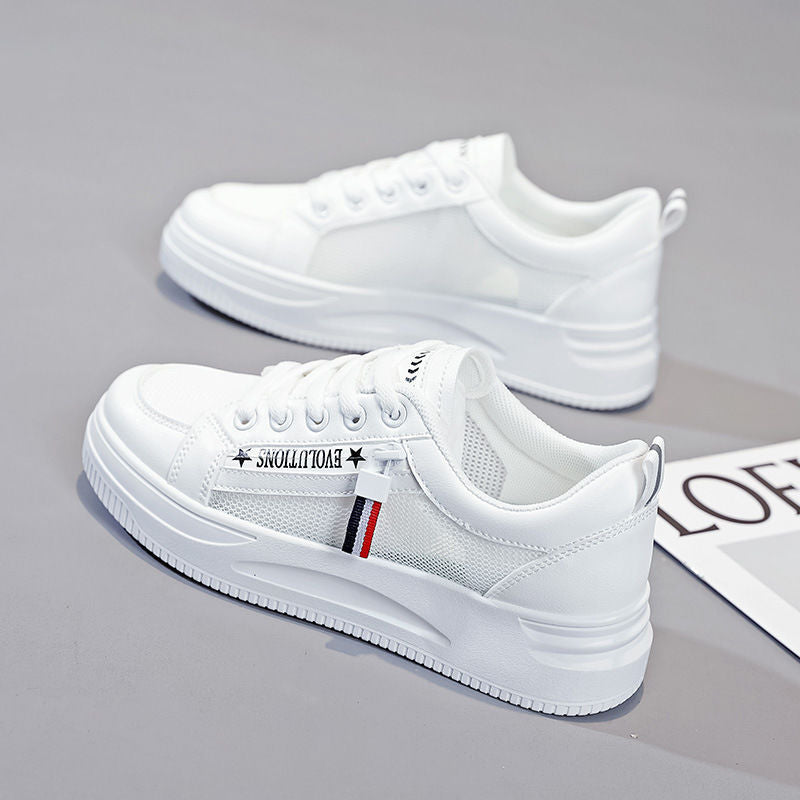 Damen Sneaker Dämpfende Sohle Bequem Schwarz - Norvielle