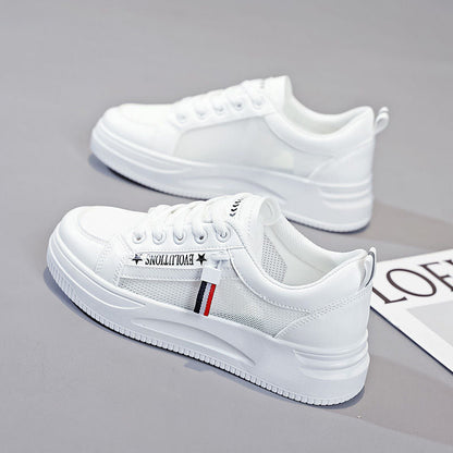 Damen Sneaker Dämpfende Sohle Bequem Schwarz - Norvielle
