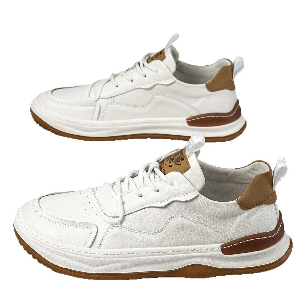 Damen Sneaker Leder Bequem Komfortabel