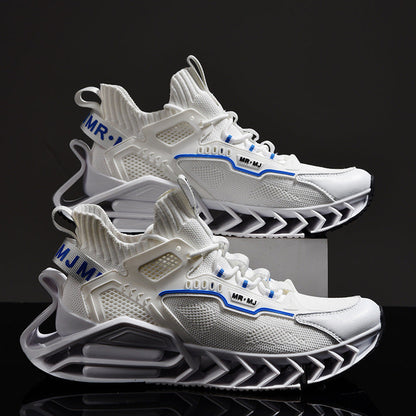 Damen Sneaker Sportlich Atmungsaktives Mesh Dämpfung
