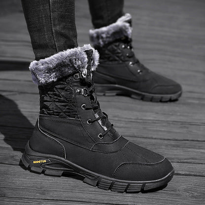 Damen Winterstiefel Weiches Innenfutter Warm