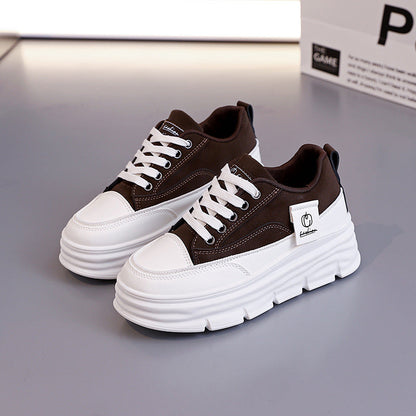 Damen High Sneaker Chunky Rutschfest Bequem