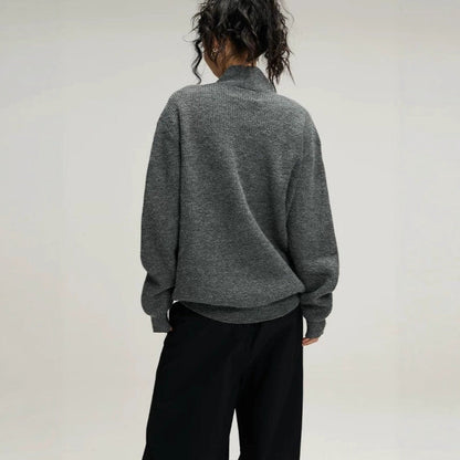 Damen Strickcardigan Modern Revers Glamour Style