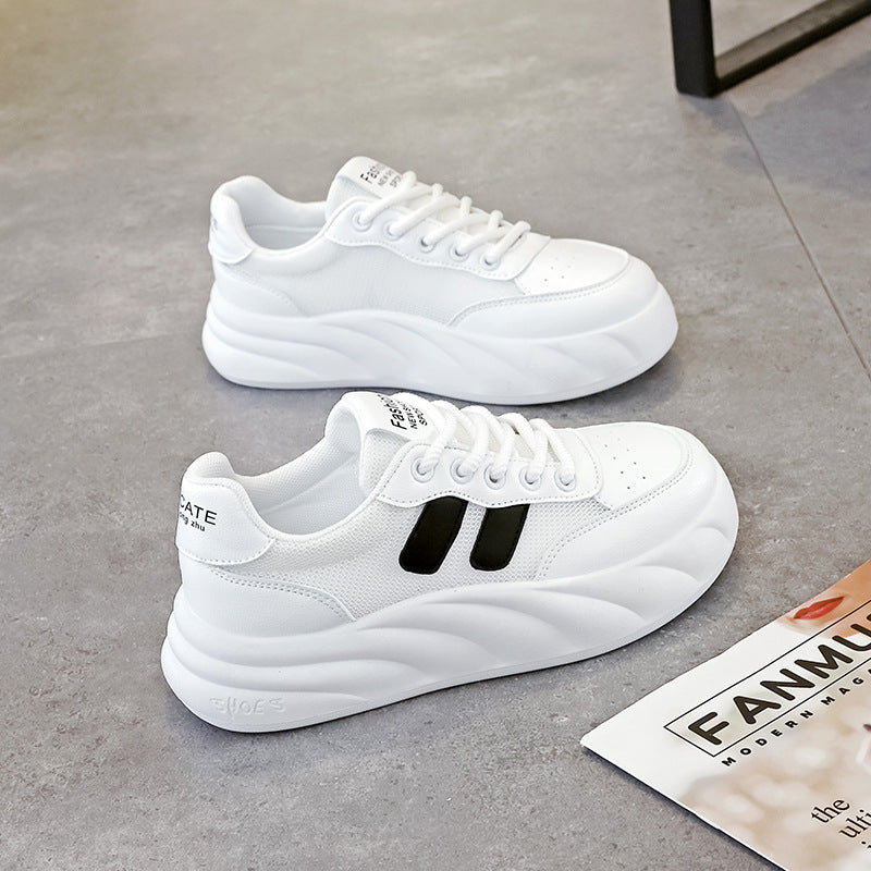 Damen Sneaker Leicht Bequem Laufsohle