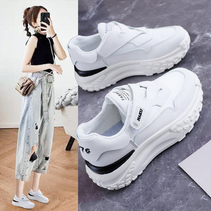 Damen Sneaker Slipper Weich Bequem Klettverschluss - Norvielle