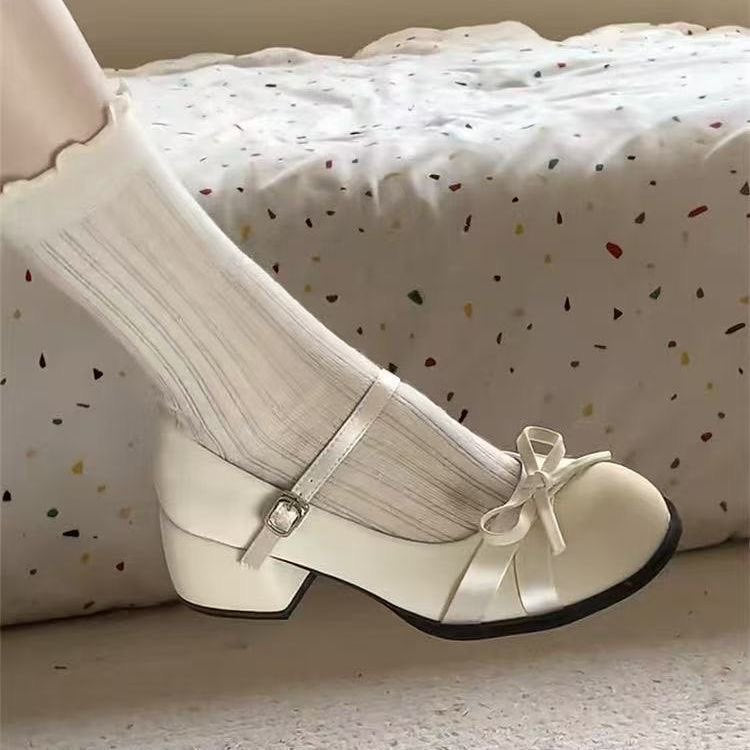 Damen Ballerinas mit Schleifen Detail und Komfortsohle - Norvielle