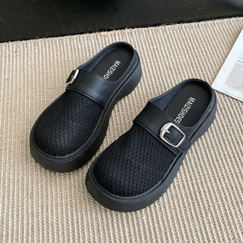 Damen Clogs Schnallen Design Sommer