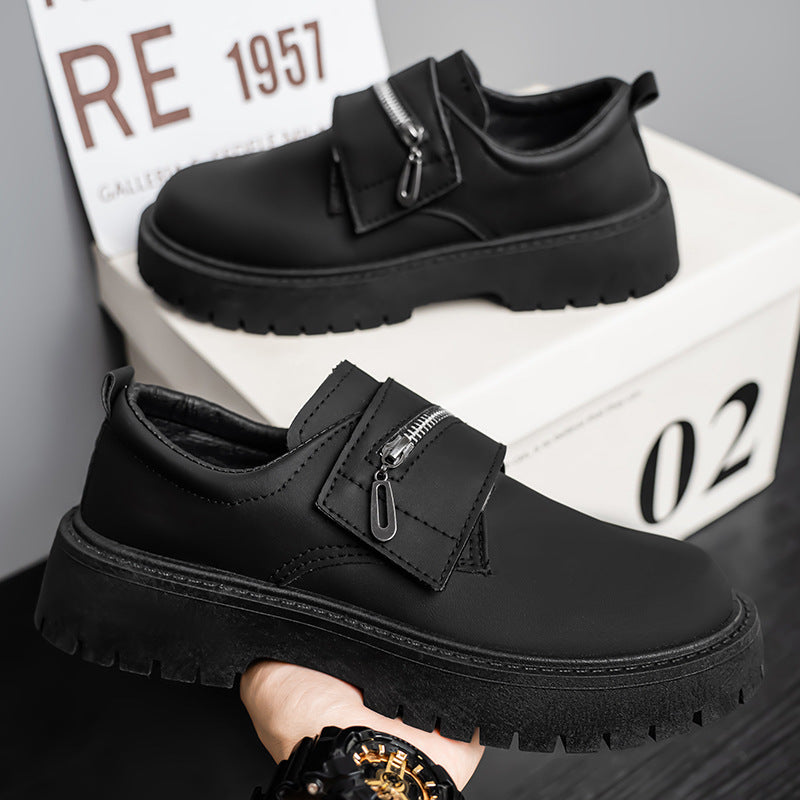 Damen Halbschuhe Robust Mit Reißverschluss