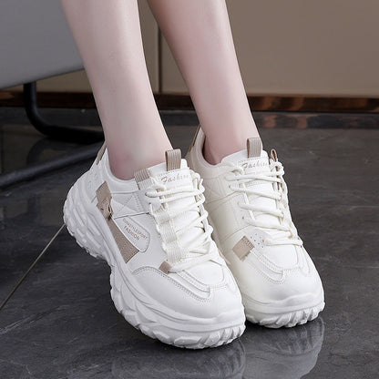Damen Laufschuhe Bequem Dicksohlige SportSchuhe