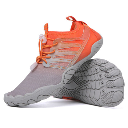 Damen Wasserschuhe Elastisch Rutschfest