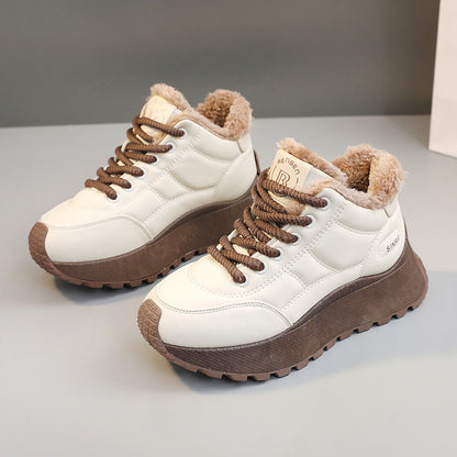 Damen Laufschuhe Warmes Innenfutter Komfort Sneaker