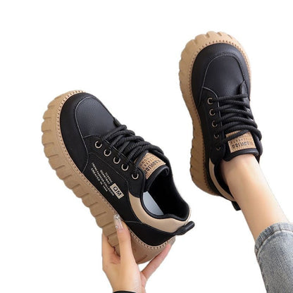 Damen Plateau Sneaker Trendy Hoch Moda Schuhe
