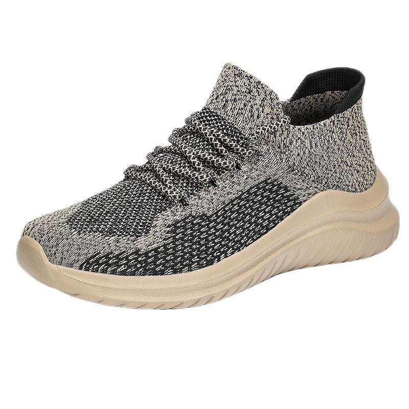 Damen Hochsneaker Elastisch Komfortabel Schwarz - Norvielle