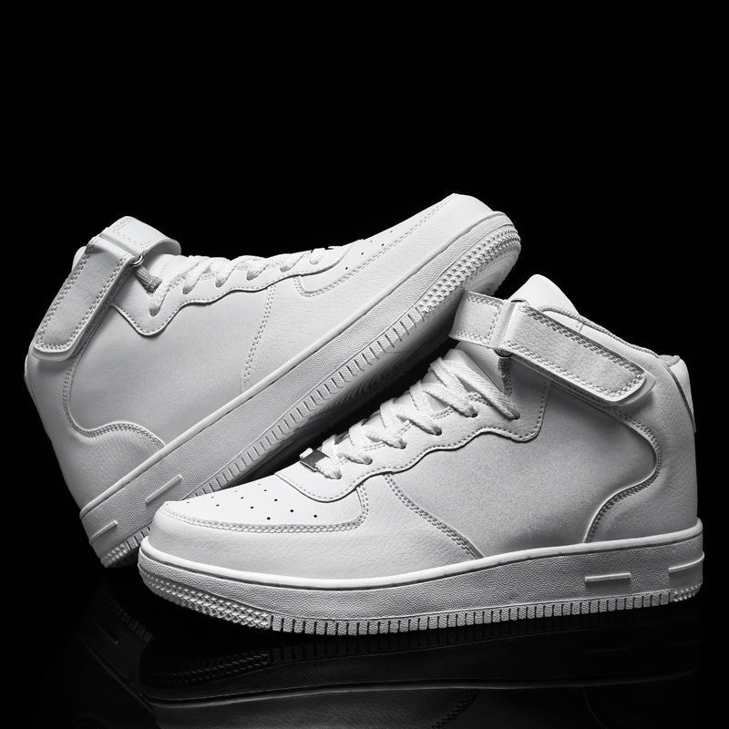 Damen High- Sneaker Verstellbarer Klettverschluss Schwarz - Norvielle