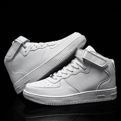 Damen High- Sneaker Verstellbarer Klettverschluss Schwarz - Norvielle