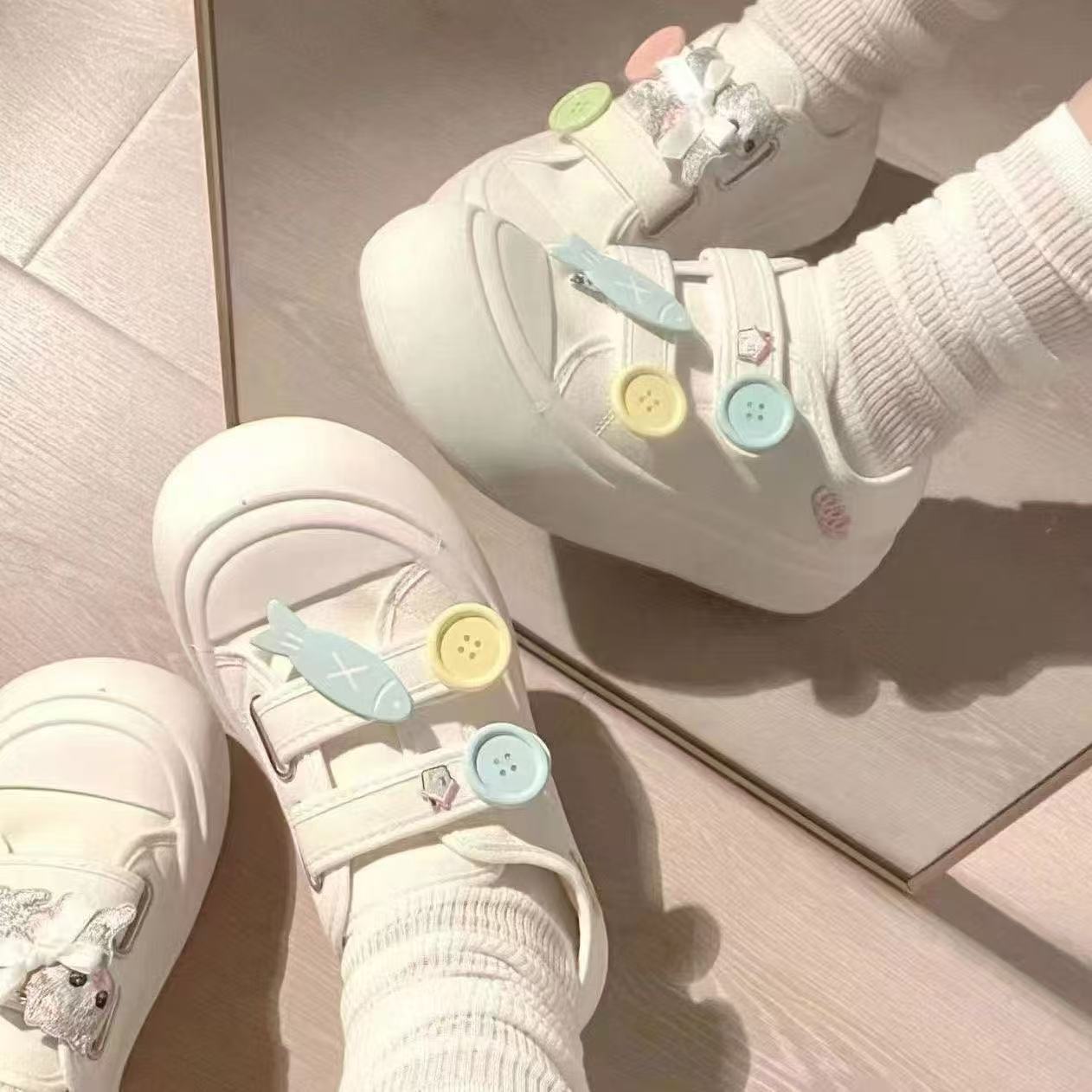 Damen Plateau Slipper Modisch Verspielt Dekoriert - Norvielle