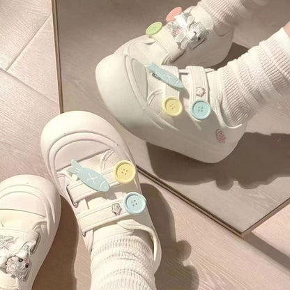 Damen Plateau Slipper Modisch Verspielt Dekoriert - Norvielle