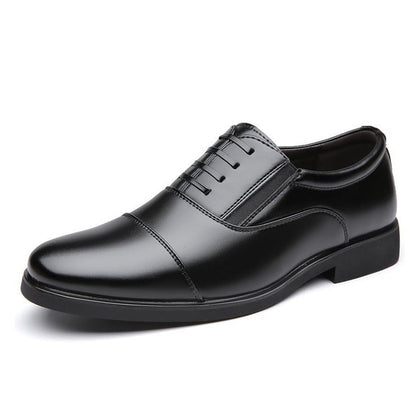Herren Lederschnürschuhe Klassisch Elegante Ledersohle