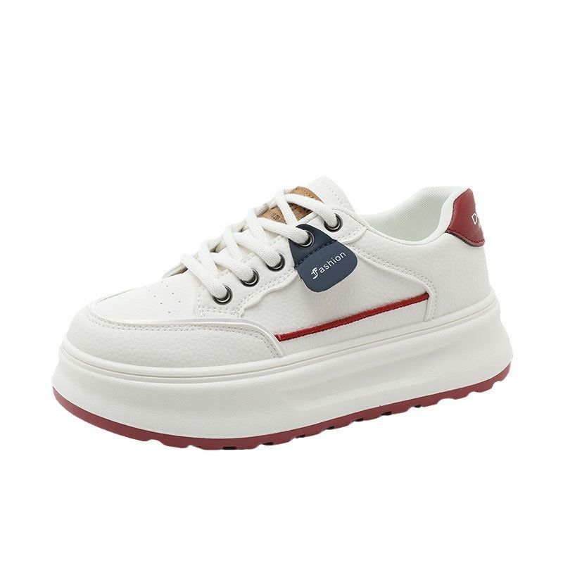 Damen Sneaker Chunky Sportlich Atmungsaktives Material Hoch
