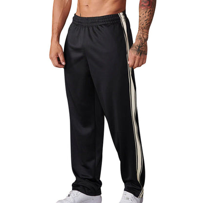 Herren Trainingshose Bequem Mit Kontraststreifen