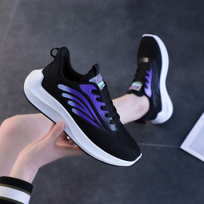 Damen Fitness-Sneaker Atmungsaktives Mesh Flexibel