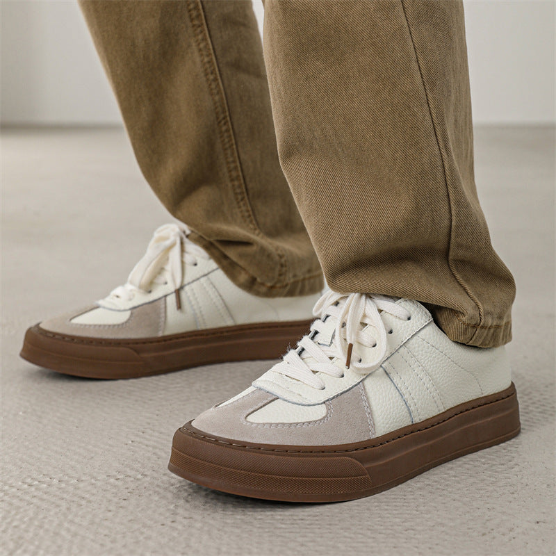 Damen Sneaker Leder Wildleder Modern