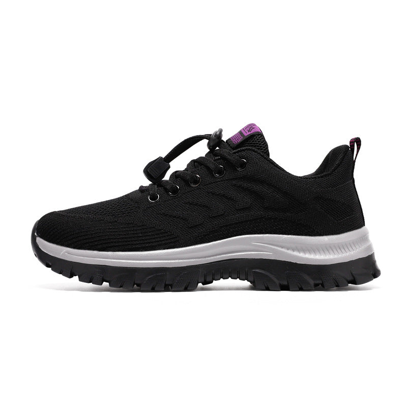 Damen Laufschuhe Schnellschnürsystem Sportlich