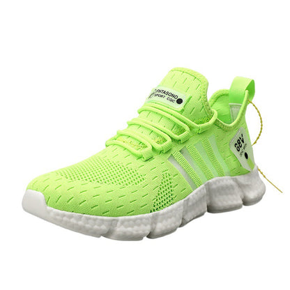 Damen Sneaker Leicht Atmungsaktives Obermaterial Flex-Sohle