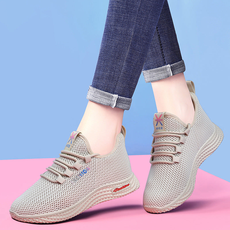 Damen Freizeitschuhe Atmungsaktiv Flexibel Rutschfest